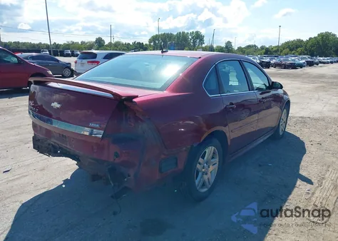 2011 Chevrolet Impala Lt из США, поврежденный, VIN 2G1WB5EK6B1241346